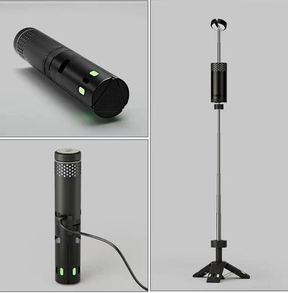 10000mAh Portable Lanterns Telescopic Camping Light LED Adventure Hiking Fishing Tents Campsite Ambiance Lamp with Magnet Tripod