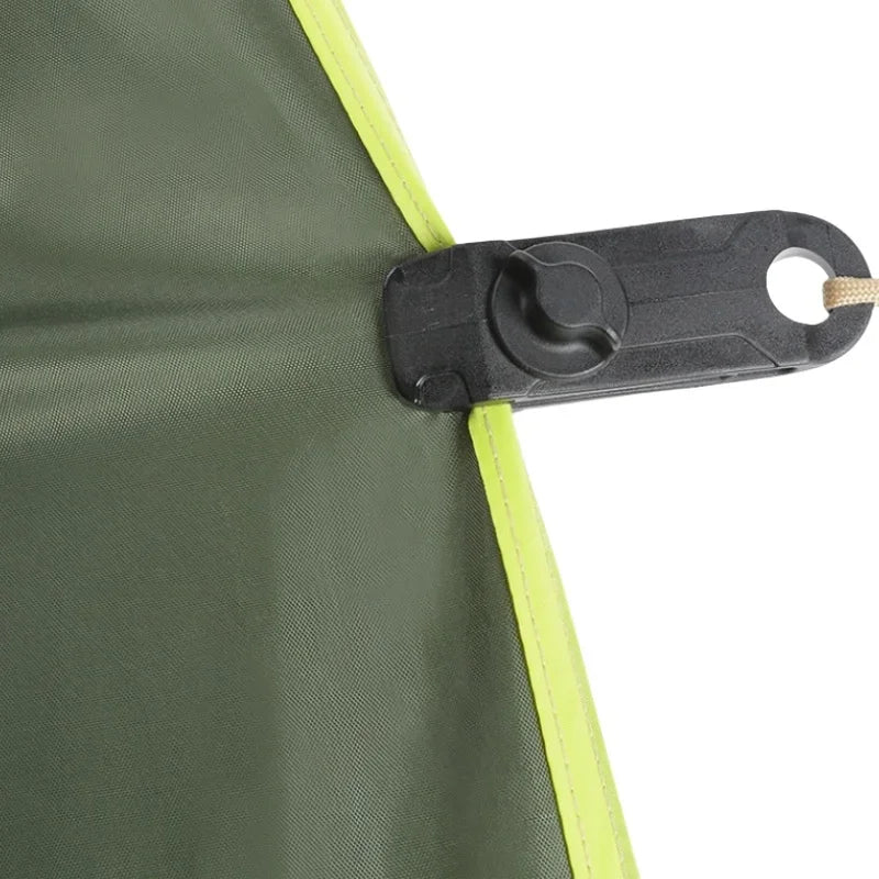 10 PCS Awning Rope Clamp Tarpaulin Clip Tent Canopy Clip Buckle  Reusable Tent Crocodile Clip Awning Outdoor Camping Accessories