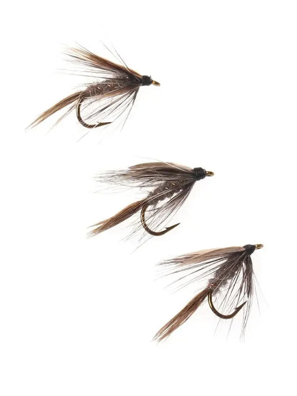 March Brown Soft Hackle Wet Flies #12 (6 Pack)
