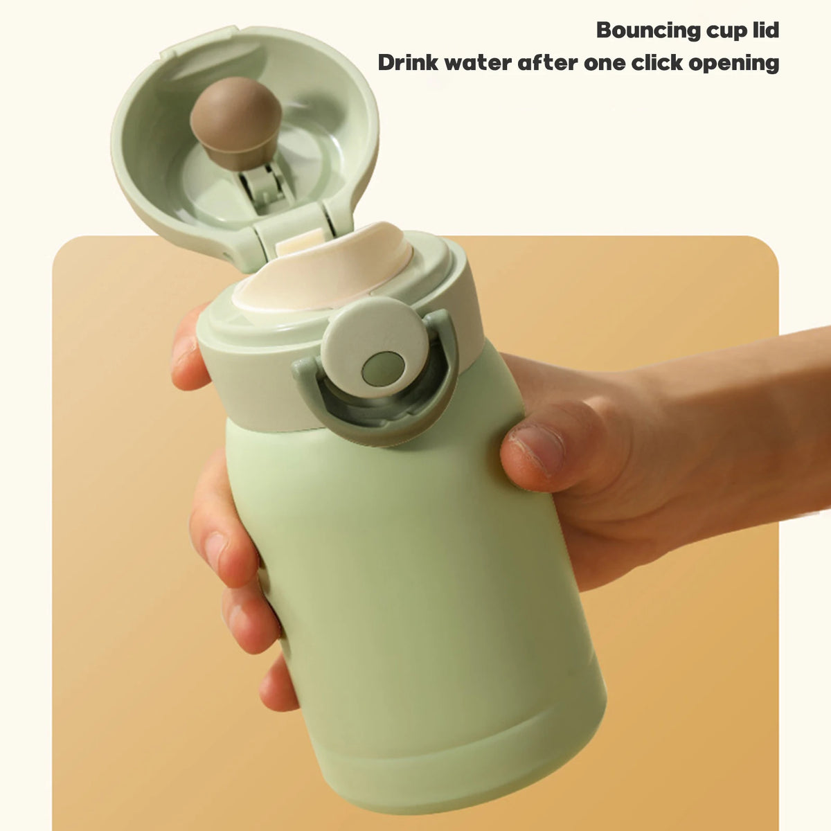 Mini Thermos Cup 220ml/350ml Pocket Cup Stainless Steel Thermal Coffee Mug Vacuum Flask Insulated Hot Water Bottle for Winter