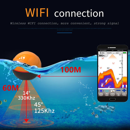 Erchang F68 WiFi Smart Fish Finder (App-Based Castable Sonar)
