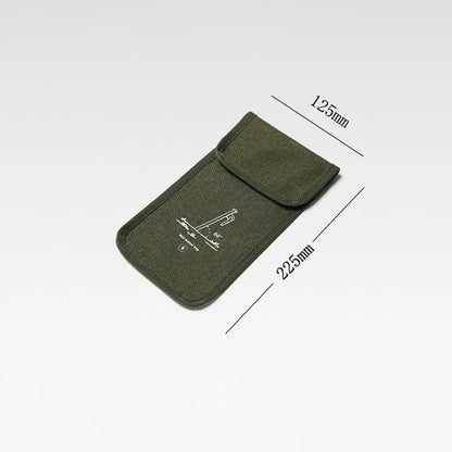 Outdoor Camping Tent Pegs Storage Bag Oxford Cloth Hammer Wind Rope Accessories Storage Nail Supplies Travelling Tent Storage