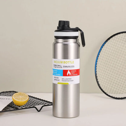 Stainless Steel Thermos Bottle Keeps Cold Thermal Cup 600ML 800ML 1000ML And Heat Thermal Mug Sports Insulated Cup Vacuum Flask