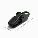 Heavy Duty Tent Clips Windproof Alligator Clamps for Camping Tarp Shelter Outdoor Gear with Rope Survival Tent Stakes Accessorie