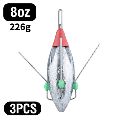 Sputnik Surf Fishing Sinkers 3-8oz (3 Pack)