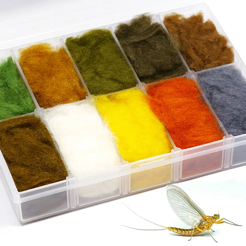 Royal Sissi Kapok Dry Fly Dubbing (10 Colors)