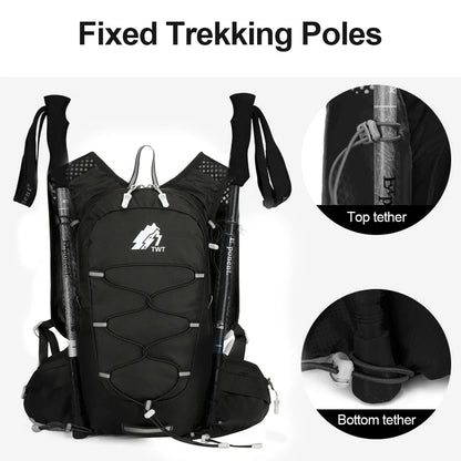 20L Outdoor Lightweight Backpack Trail Running Backpack Cycling Bag Mountaineering Backpack Hiking Backpack Hydration Backpack