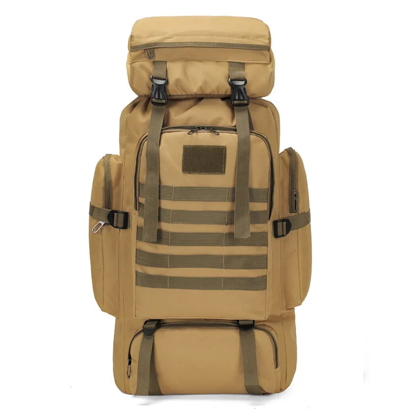 Large Capacity Multifunctional Travel Bag Camouflage Mountaineering Bag Expanding Hiking Bag