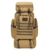 Large Capacity Multifunctional Travel Bag Camouflage Mountaineering Bag Expanding Hiking Bag