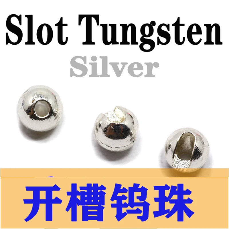 Royal Sissi Colorful Slotted Tungsten Beads (20 Pack)