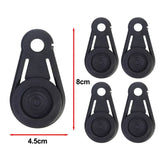 Camping Tent Canopy Clip Outdoor Camping Rainproof Tarpaulin Rope Alligator Clips Awning Tighten Fixed Buckle Tent Accessories