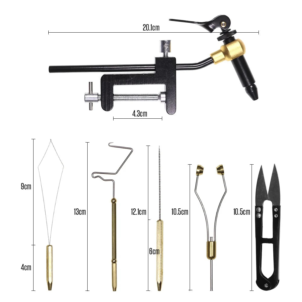 Fly Tying Tool Combo Kit (5/6 Pieces)