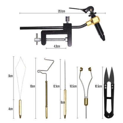 Fly Tying Tool Combo Kit (5/6 Pieces)