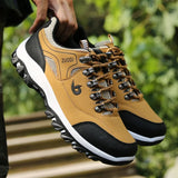 Men’s Waterproof Hiking Shoes – Outdoor Sneakers for Mountain Climbing, Trail, Walking & Jogging (Durable & Comfortable)