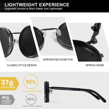 CRIXALIS ND9 Adjustable Polarized Sunglasses