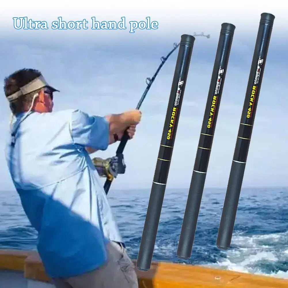 Telescopic Fishing Rod FRP Carp Feeder Ultralight Portable Hard Pole for Freshwater Stream Fishing Pole 2.1/2.4/2.7/3.6M