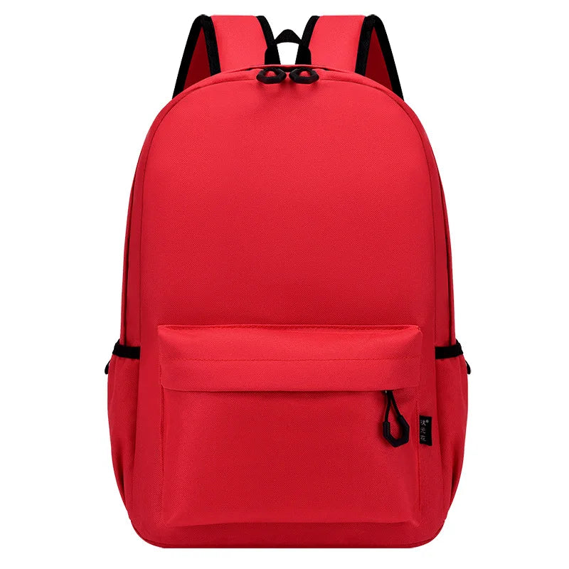 Personalized School Bag Custom Logo School Backpack Training Class Gift School Name Pattern Elementary school backpack wholesale