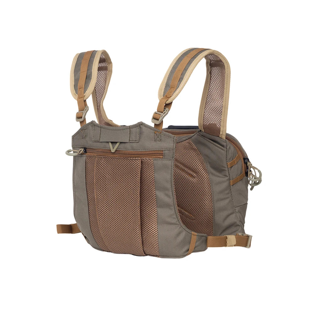 Fly Fishing Chest Pack with Net Holder