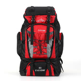 80L Waterproof Hiking Camping Backpack Trekking Bag Rucksack Large Capacity Travel Backpack Men Outdoor Sport Mountaineering Bag