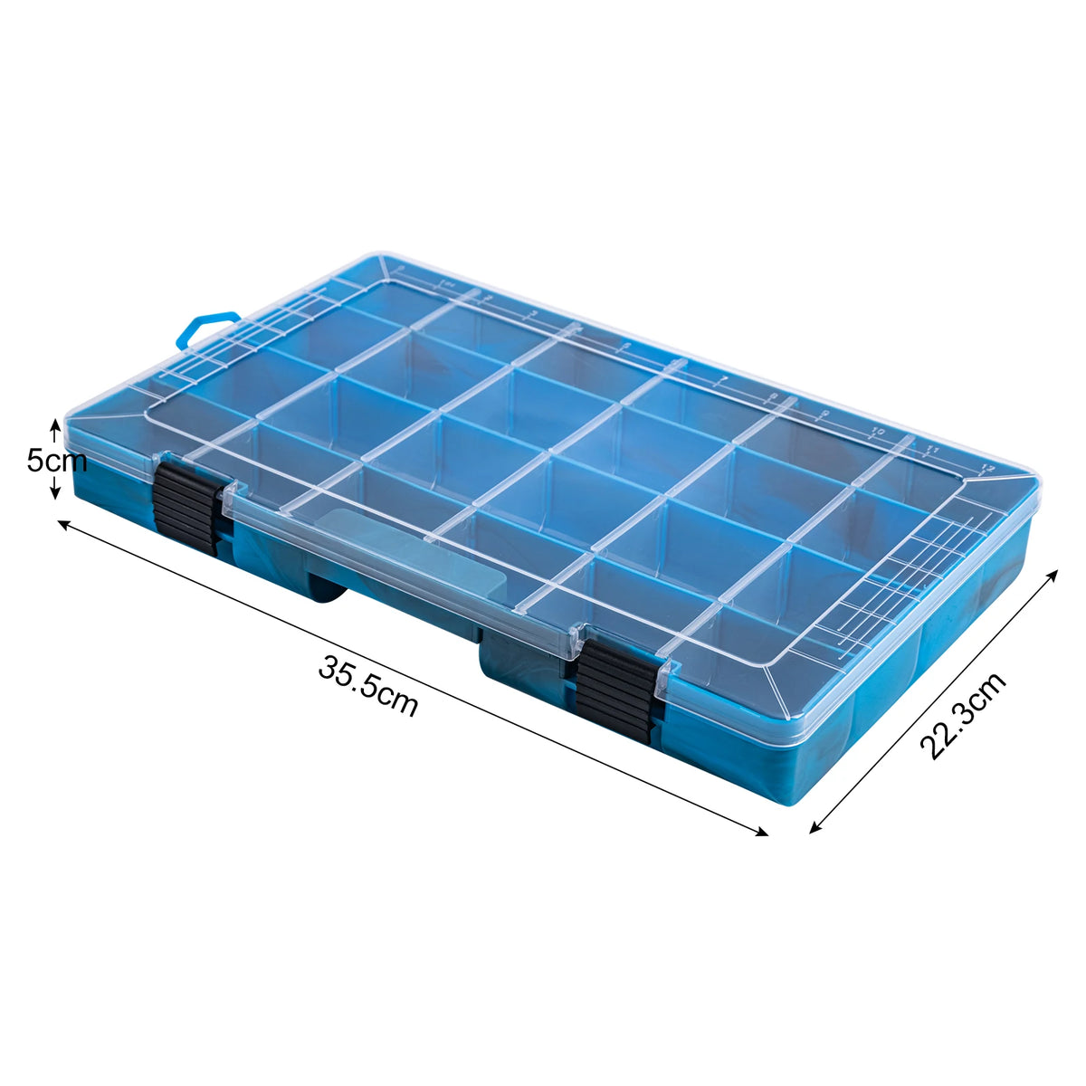 Goture Waterproof Tackle Box for Lures, Hooks & Baits