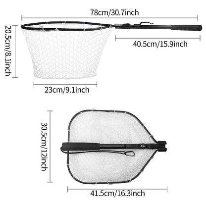 Aluminum Telescoping Landing Net (55-190cm)