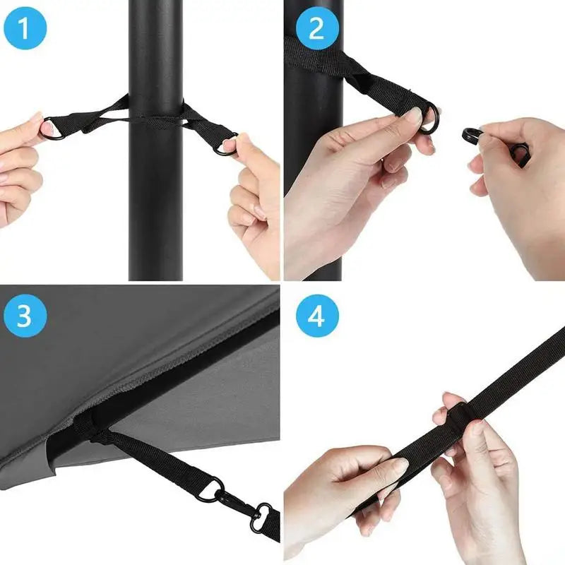 Tent Tensioners Windproof Parasol Fixed Strap Tie Ultralight Adjustable Fixed Strap Tie For Sunshade Camping Accessories