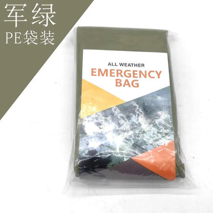 Emergency Sleeping Bag Survival Blanket Thermal Mylar Bivy Sack Lightweight Waterproof Portable Shelter For Camping Hiking