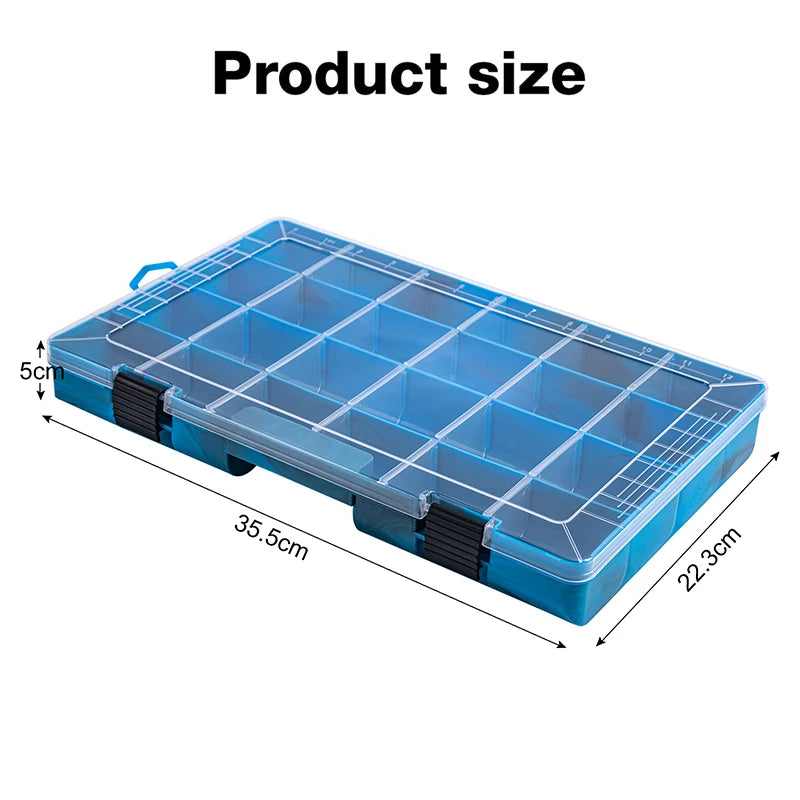 Goture Waterproof Tackle Box for Lures, Hooks & Baits