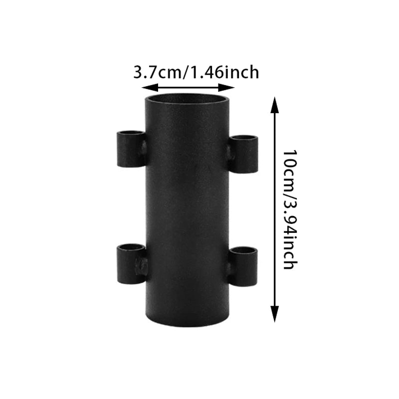 Canopy Tarp Camp Pole Fixer Tent Accessories Camping Supplies Equipment Support Rod Fixing Tube Outdoor Fixture Accessories