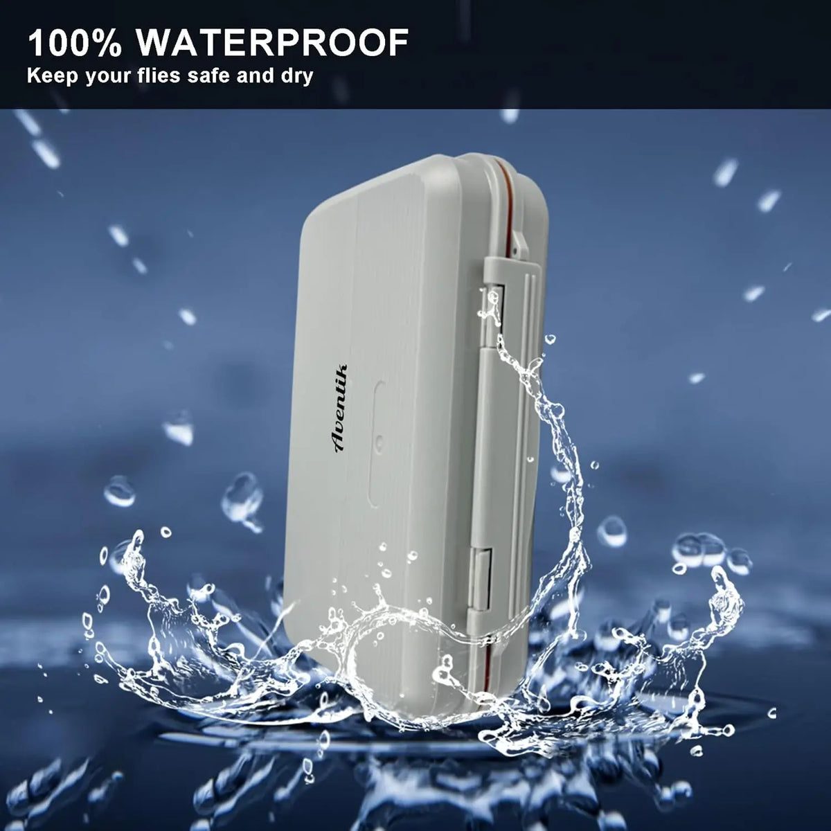Aventik Waterproof 4-Layer Foam Fly Box