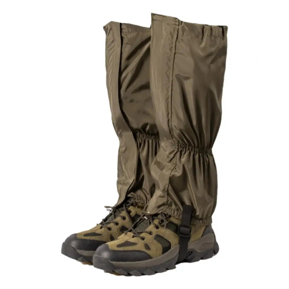 Heavy-duty Leggings Waterproof Snow Gaiters Waterproof Adjustable Leg Gaiters for Outdoor Activities Hiking Climbing Skiing