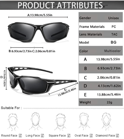 POAT Polarized Sports Sunglasses