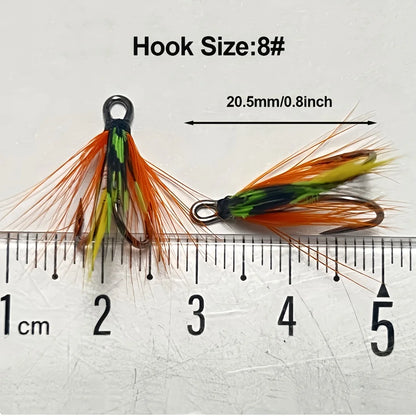 Double Hook Salmon Wet Flies (3 Pack)
