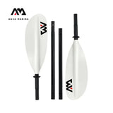 AQUA MARINA KP-1 Aluminum Alloy Double Bladed Paddle – 4-Section 230cm Kayak & Canoe Oar for Rowing & Surf Board