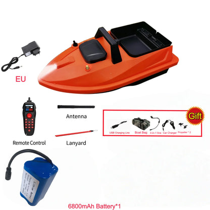 GPS Smart Bait Boat with 24 Saved Fishing Spots & Auto-Return