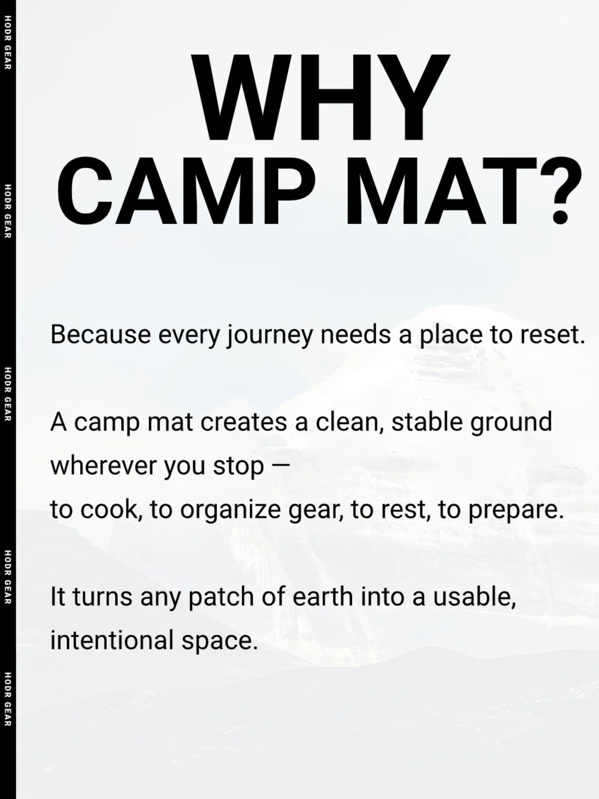 HODRGEAR PaperLite Tyvek Tent Vestibule Mat 35g Ultralight Ground Sheet Tent Foortprint Waterproof Tent Footprint Camping Hiking