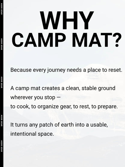 HODRGEAR PaperLite Tyvek Tent Vestibule Mat 35g Ultralight Ground Sheet Tent Foortprint Waterproof Tent Footprint Camping Hiking