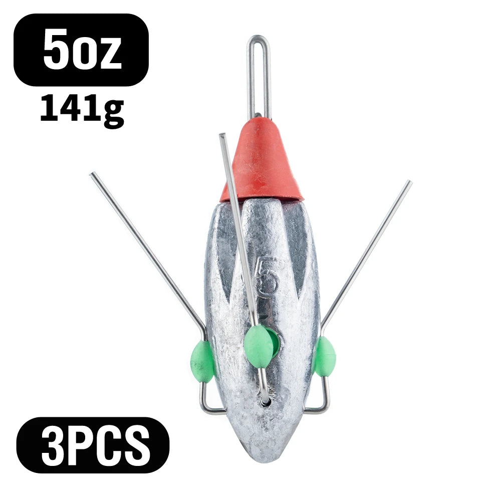 Sputnik Surf Fishing Sinkers 3-8oz (3 Pack)