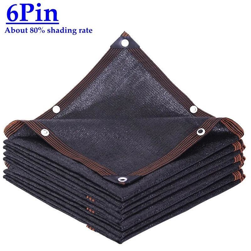 40~90% Shading Black HDPE Anti-UV Sun Shade Net Gazebo Shelter Outdoor Pergola Sun Cover Agriculture Greenhouse Sunshade Net