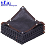 40~90% Shading Black HDPE Anti-UV Sun Shade Net Gazebo Shelter Outdoor Pergola Sun Cover Agriculture Greenhouse Sunshade Net