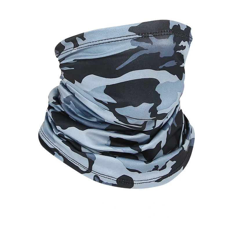 Outdoor Ice Silk Sun Protection Bib Spring and Summer Motorcycle Neck Cover Sports Magic Bandana Riding Mask Full Face