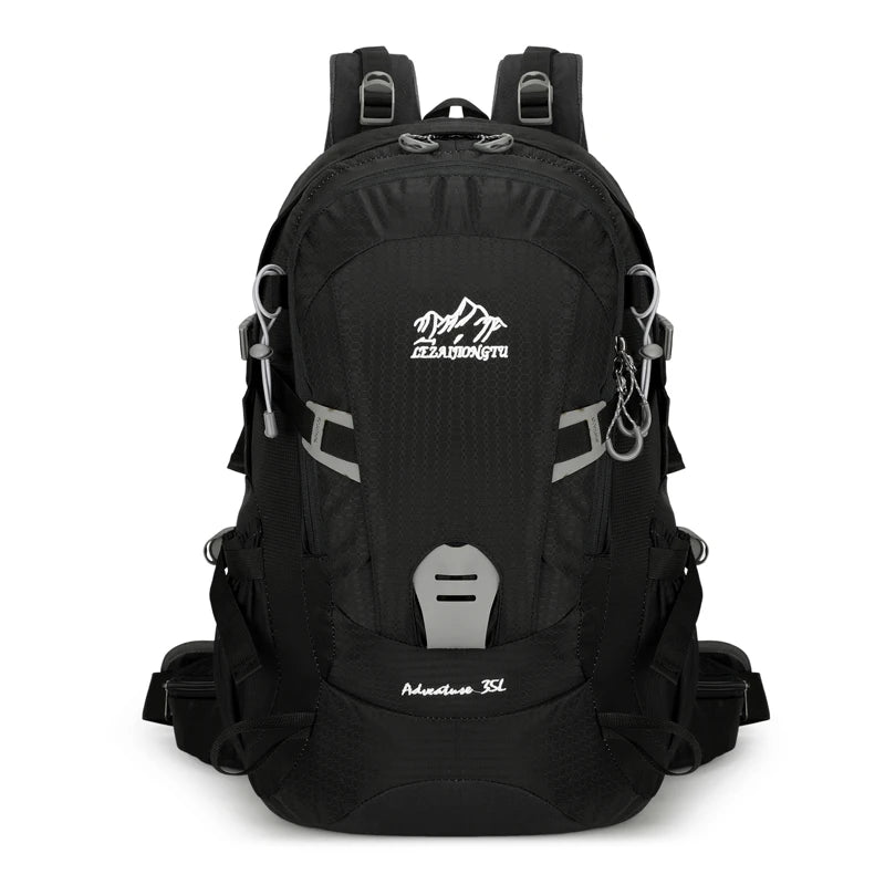 New Cross-Border Outdoor Hiking Backpack: Mountaineering & Cycling Double-Shoulder Bag with Floating Suspension System, 50L Capa