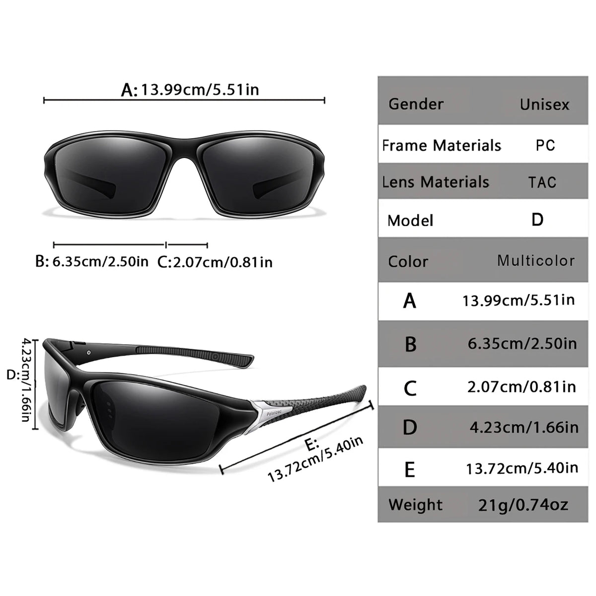 POAT Polarized Sports Sunglasses