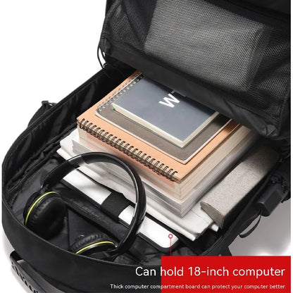 50L 80L Backpack Large Travel Backpack Men Separate Shoe Compartment Business Bag Outdoor Sports Man Black Storage Backpacks