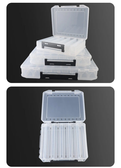 TAIYU Double-Sided Tackle Box (10/14/18 Compartments)