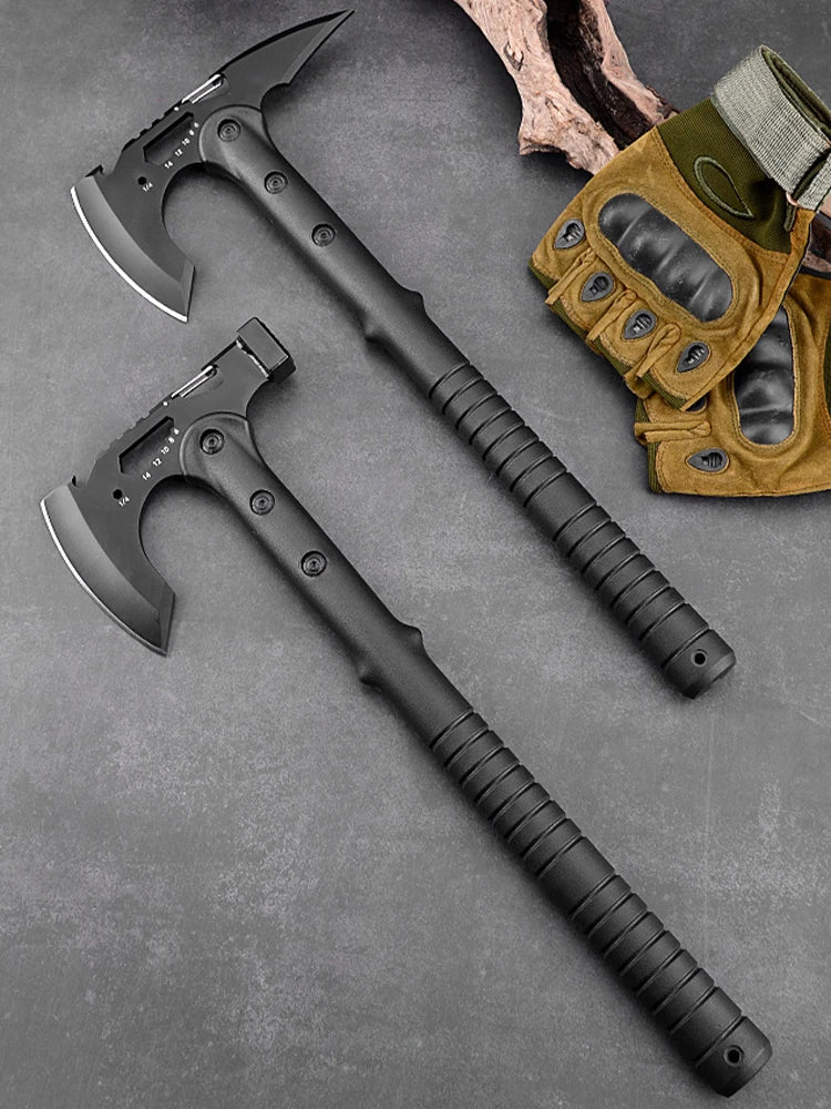 Outdoor Tactical Camping Axe – Multifunctional Survival Hatchet for Logging, Cutting & Bushcraft