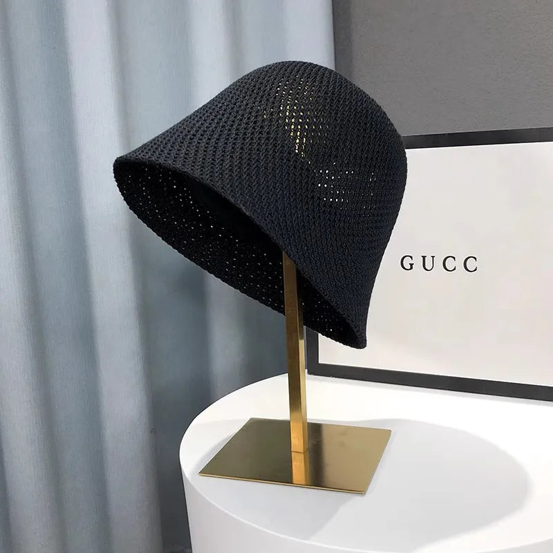 Wide Brim Bucket Hat for Women