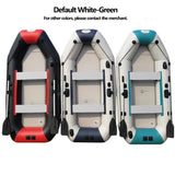 2.0–3.6m Inflatable Boat with Air Deck & Slat Bottom | Heavy-Duty PVC 3-Layer Fishing & Kayak Dinghy Set
