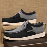 Men’s Casual Comfort Sneakers – Versatile Outdoor Fashion Shoes with Thick Sole