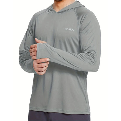 Mens UPF50+ Performance Hoodie Tee